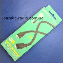 Шнур Borofone BX81 Dragon PD шт. Type-C - шт. Lightning, 1m, чорний, коробка