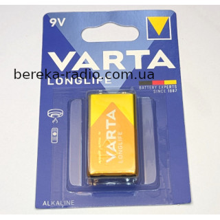 Батарея Крона 9V 6LR61 Varta Longlife