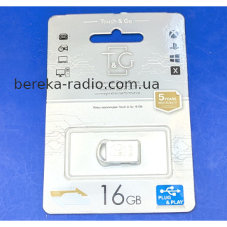 USB Flash 16GB T/G 107, USB 2.0, metal