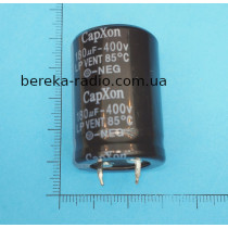 180 mF 400V LP /25x36/ 85* CapXon