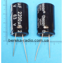 2200 mF 63V Vent /18x32/ 105* Chongx