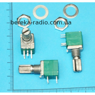 RK097-B10K, 8 pin, стерео з вимикачем, Omter