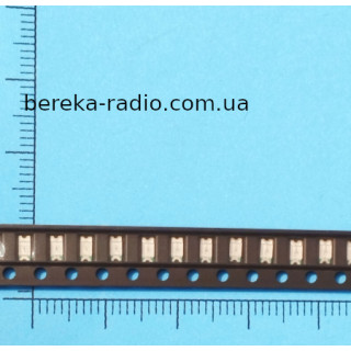 Світлодіод SMD 1206 червоний 620-625 nm, 2.0-2.2V, KO-1206QRC