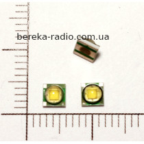 Світлодіод SMD 3535 білий холодний, 1-3W/2.8-3.6V/350-700mA, 6500K,110-120 lm, XP-E
