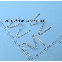 Скоба D2-6 0.6mm 100шт для гарячого степлера ZD-8905C, ZD-8905G, ZD-507L, PW-H50