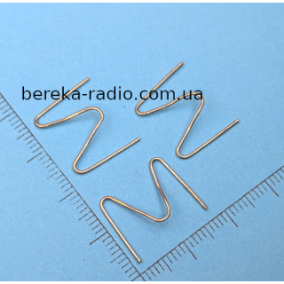 Скоба D2-6 0.6mm 100шт для гарячого степлера ZD-8905C, ZD-8905G, ZD-507L, PW-H50