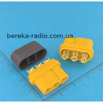 Роз`єм живлення MR60-F (гніздо з захисним ковпачком) Amass