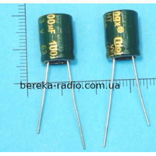 100 mF 63V Vent /8x12/ 105* Chongx, LOWESR