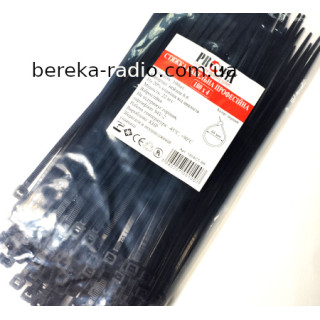 Стяжка 180x4.0mm чорна ProFix (100 шт)