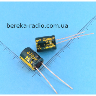 470 mF 35V Vent /10x13/ 105* ChongX, LOWESR