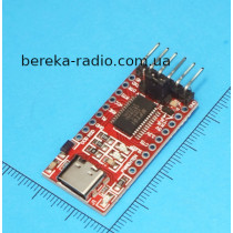 Перетворювач USB-UART/USB-TTL на FT232RL, TYPE-C