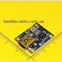 Модуль заряду Li-ion акумуляторів на TP4056 mini USB