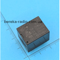 JQC-3FF-S-Z-5VDC-1A, 5 pin, одна група на перемикання, 10A/250VAC Tengfei