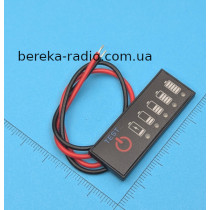 Індикатор рівня заряду 4S Li-Ion акумулятора з кнопкою