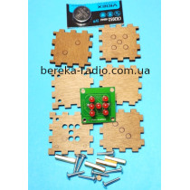 K225.1 Гра електронний кубик на свтлодіодах з сенсорним управлінням