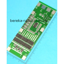 Контролер BMS 6S 40A для 6-и Li-ion акумуляторів 18650 з балансуванням, 88x34mm