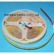 Стрічка COB біла холодна 320 LED, 12V, 11W/m, 24-26 Lm/LED, IP20, ширина 8 мм