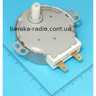 Двигун до МКХ пічки 21V 49TYZ, пластиковий вал 14 мм