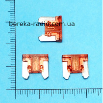 Запобіжник автомобільний міні 10A, h=10mm