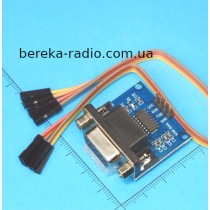 Перетворювач RS232-TTL на MAX3232 з роз`ємом DB9