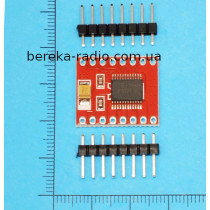 Драйвер двигуна на TB6612FNG, Ucc=2.7-5.5V, Uмот=4.5-13.5V, 8x8mm