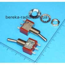 Тумблер MTS-112-E1 (ON-(ON)), 3pin, 3A/250VAC, Chongshi