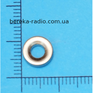 Магніт неодимовий циліндр 8х3mm (шайба під потайний гвинт М3)