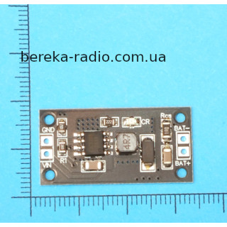 Модуль заряду 3S для NiMH/NiCd акумуляторів, Uвх=4.5-5.5V, Uвих=4.05-5.1V, Iзар=230-240mA, 30x15mm