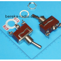 Тумблер KN3(C)-102A-R (E-TEN1121) (ON-ON), 3pin, 10A/125V, 6A/250V, Zengtai