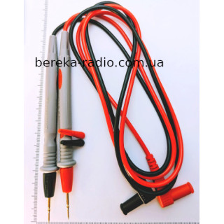 Щупи для тестера з сірими тонкими щупами, 10А, 4mm