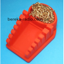 Тримач для пайки кабелів з латунною стружкою, силіконовий