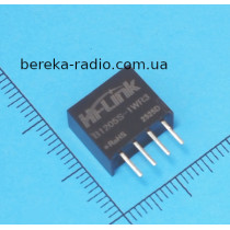 B1205S-1WR3 /SIP-4 (Uinp=10.8-13.2V, Uout=5V, 1W)