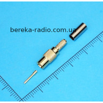 Гніздо MCX обтискне під кабель RG-174, латунь