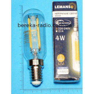 Лампа Lemanso LM3023 світлодіодна (4W, 4500K, E14, 230V) для  витяжки