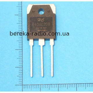R40U02DB /TO-3P (2x20A, 200V)