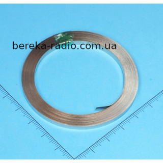 Стрічка нікелева 0.1х3mm x 10m для точкового зварювання акумуляторів