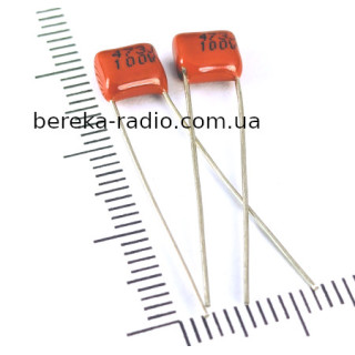 0.047 mF 100V (+- 5%) CL-21X mini, металоплівка, China