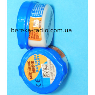Паста паяльна BGA Mechanic XG-40 183*C (30g, Sn63/Pb37), баночка
