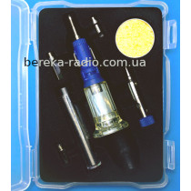 Паяльник-пальник газовий з насадками, підставкою та пропоєм