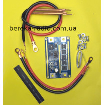 Spot Welder DIY Kit99 12V для точкового контактного зварювання (0.05-0.3mm) + електроди (синя плата)