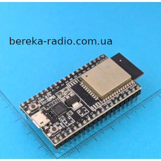 WI-FI модуль ESP32-WROOM-32D на CP2102, WiFi+Bluetooth, microUSB,  DevKit