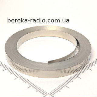 Стрічка нікелева 0.1х5mm x 10m для точкового зварювання акумуляторів