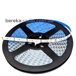 Стрічка синя SMD2835/120, 5V, S-TYPE, 7W/m, 1.4A/m, IP20, мін. сегмент 2.5см, ширина 6mm,