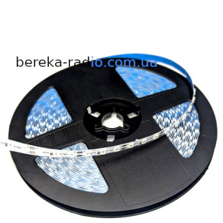 Стрічка червона SMD2835/120, 12V, 9W/m, 0.75A/m, IP20, ширина 6мм, сегмент 2.5 см