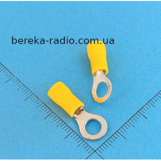 RV2-5 (клема очкова ізольована М5.0, 1.5-2.5mm2, синя)