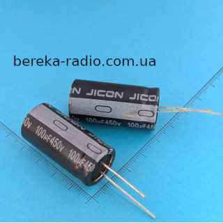 100 mF 450V RA /18x35/ 105* Jicon
