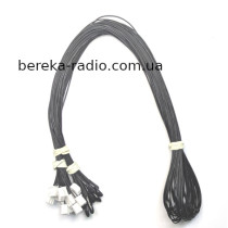 Датчик температури NTC3950 10 kOm з проводом 70 см, -55...125*C, в епоксидній краплі