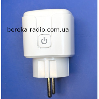 Розумна Wi-Fi розетка 16-20А, керування через додаток Tuya/Smart Life