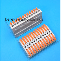 Багаторазова клема PCT-2212/SPL-12 з важелями на 12 контактів, 32A, 600V, 0.08-4.0mm2
