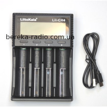 Зарядний пристрій LitoKala Lii-CH4, 4x18650/26650/21700/20700/17670/17500/16340/14500/10440/AA/AAA